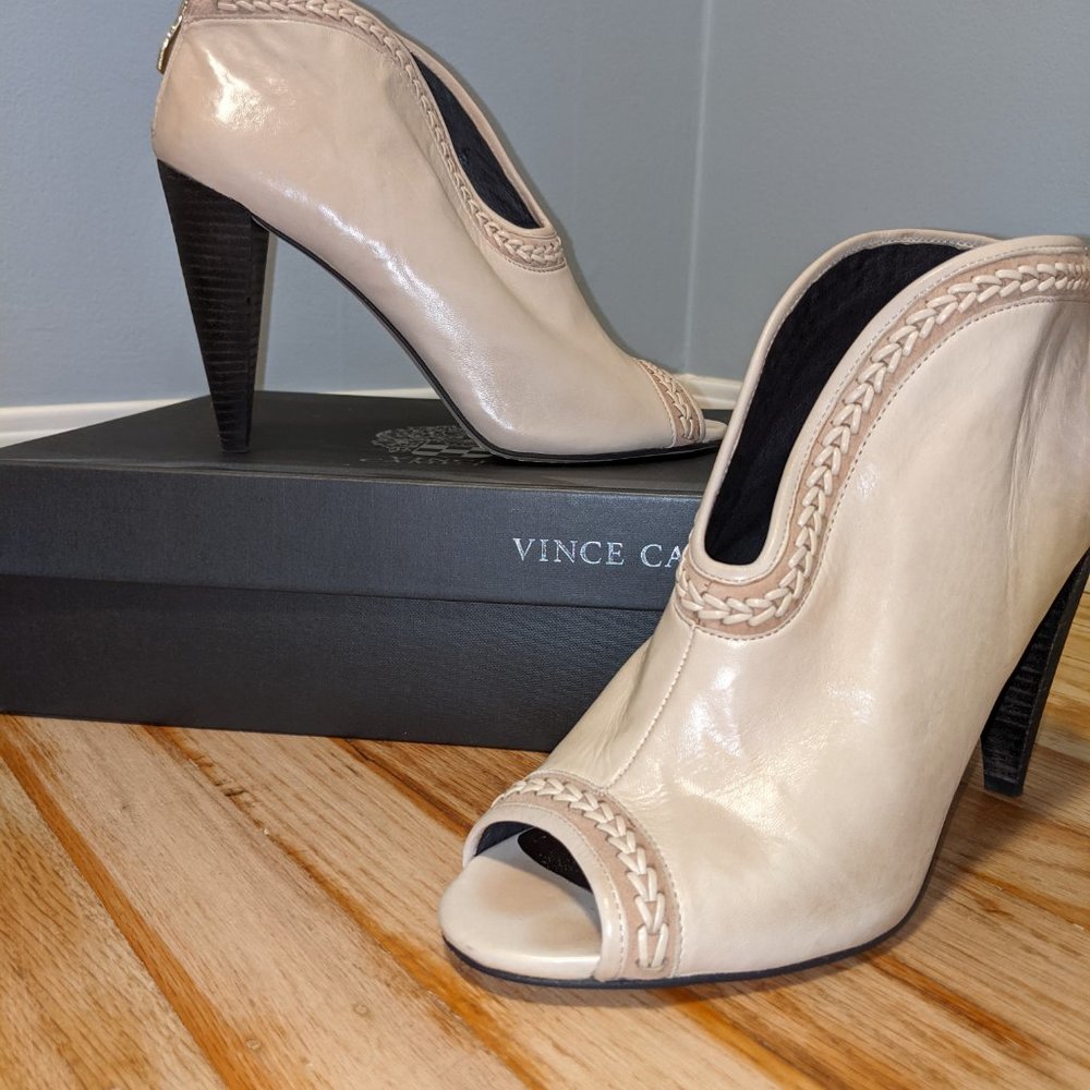 Vince Camuto Open Toe Boots